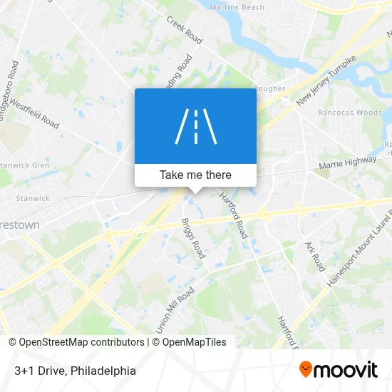 3+1 Drive map