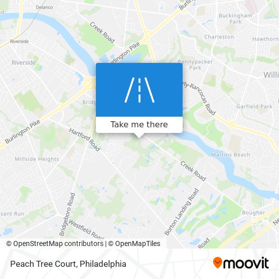 Peach Tree Court map