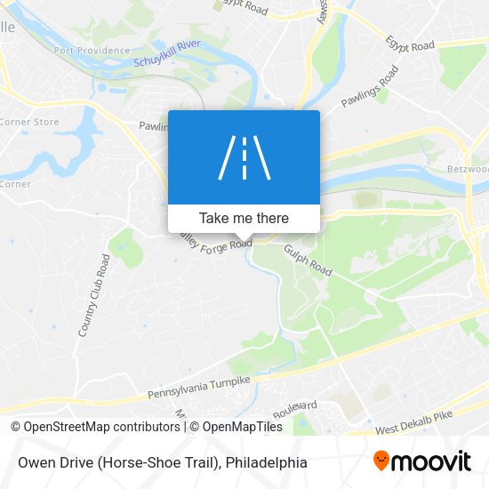 Owen Drive (Horse-Shoe Trail) map