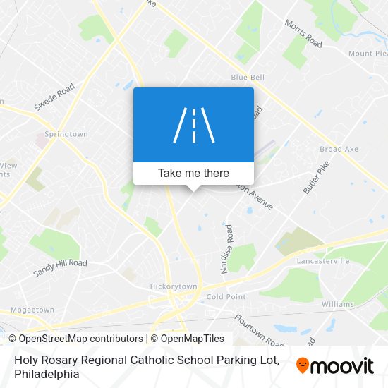 Mapa de Holy Rosary Regional Catholic School Parking Lot
