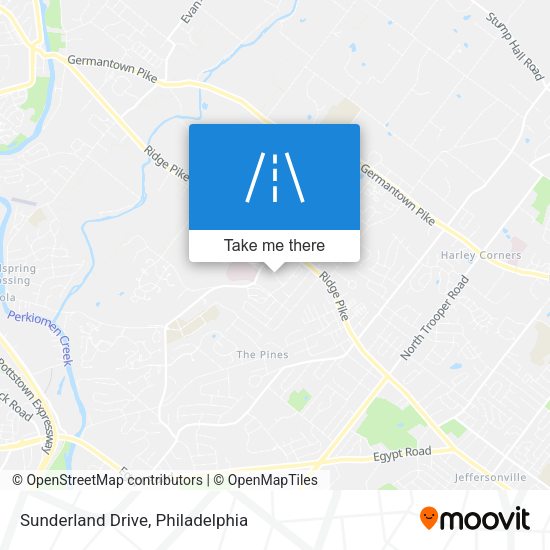 Mapa de Sunderland Drive