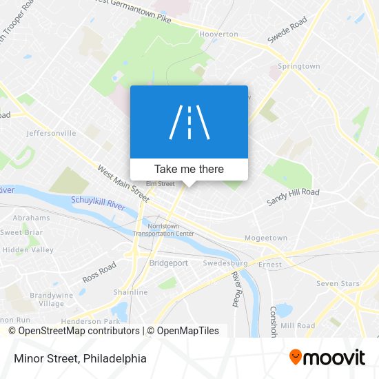 Mapa de Minor Street
