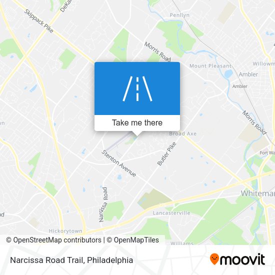 Mapa de Narcissa Road Trail
