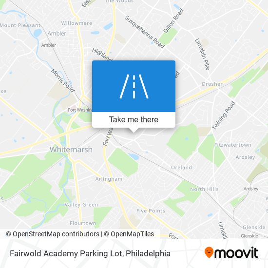 Mapa de Fairwold Academy Parking Lot