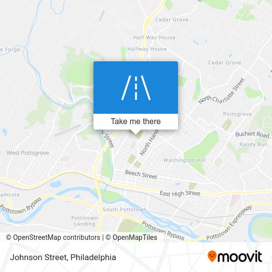 Johnson Street map