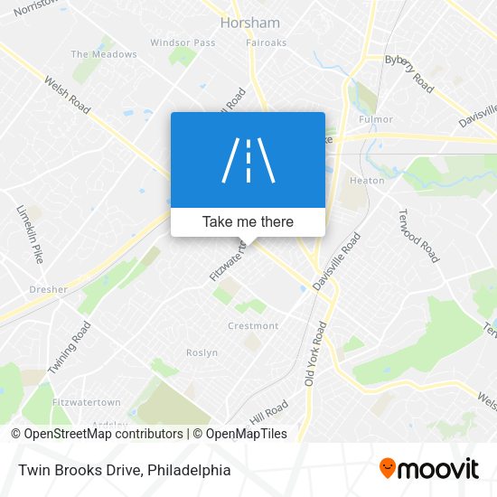 Twin Brooks Drive map