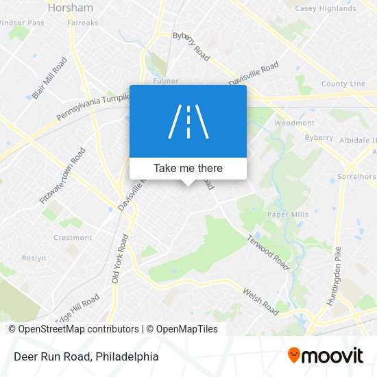 Mapa de Deer Run Road