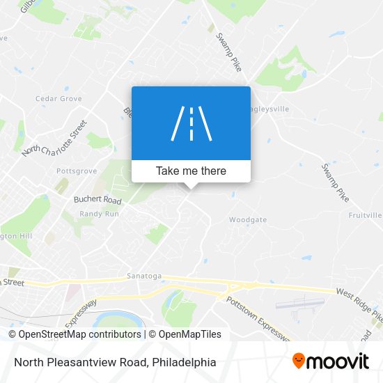 North Pleasantview Road map