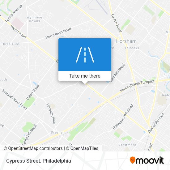 Mapa de Cypress Street