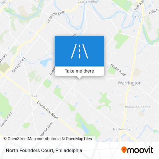 Mapa de North Founders Court