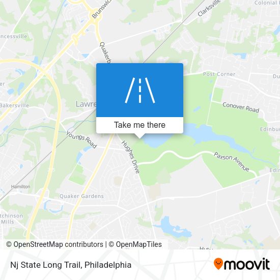 Nj State Long Trail map