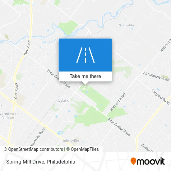 Spring Mill Drive map