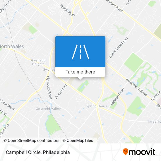 Mapa de Campbell Circle