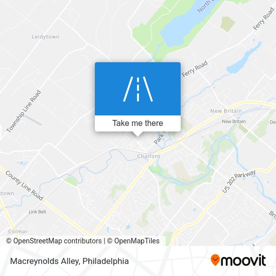Mapa de Macreynolds Alley