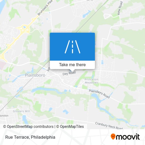 Mapa de Rue Terrace