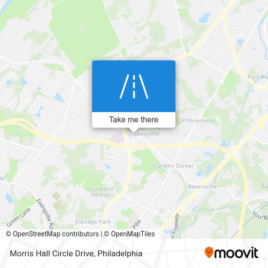 Mapa de Morris Hall Circle Drive