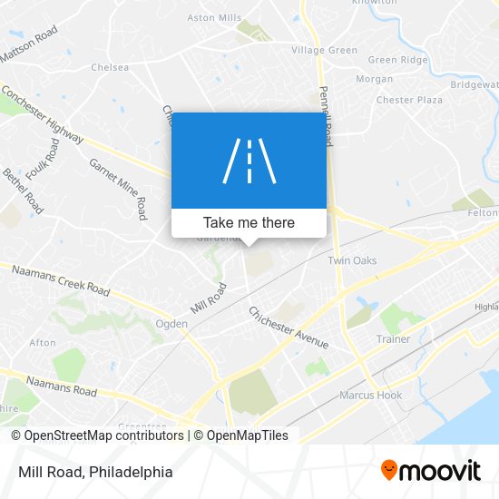 Mapa de Mill Road