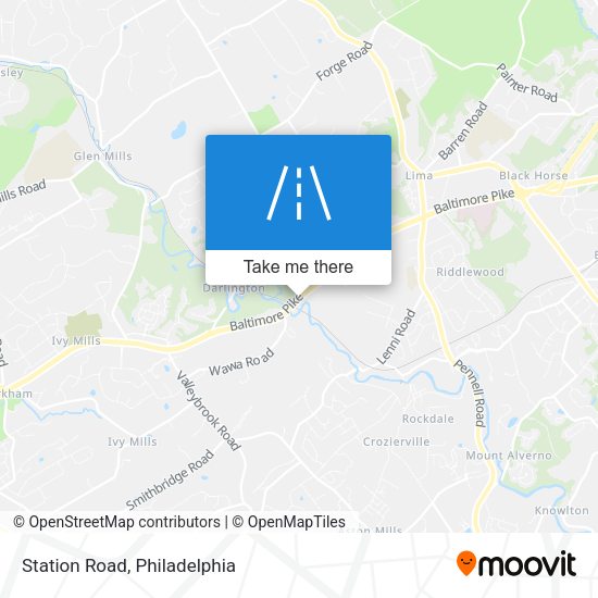 Mapa de Station Road