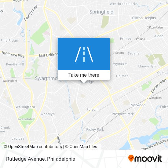Rutledge Avenue map