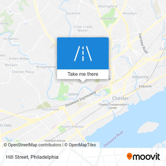 Mapa de Hill Street