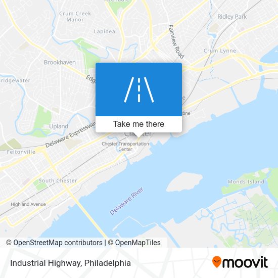 Industrial Highway map