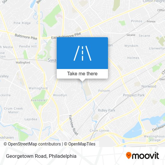 Mapa de Georgetown Road