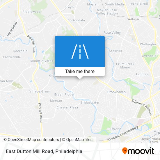Mapa de East Dutton Mill Road