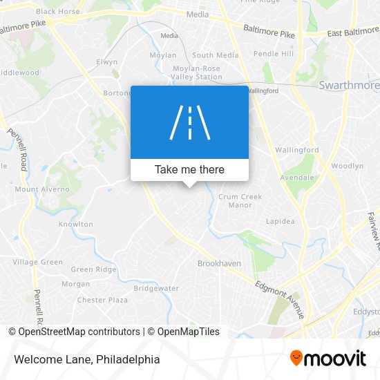Mapa de Welcome Lane