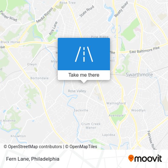 Mapa de Fern Lane