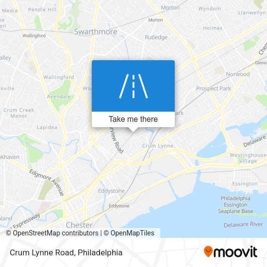 Mapa de Crum Lynne Road