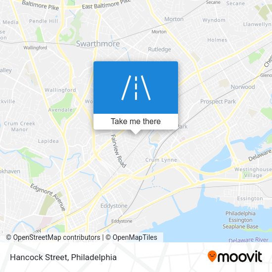 Mapa de Hancock Street