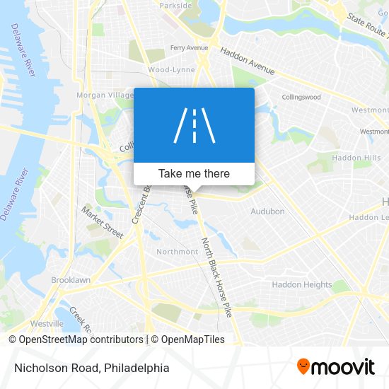Nicholson Road map