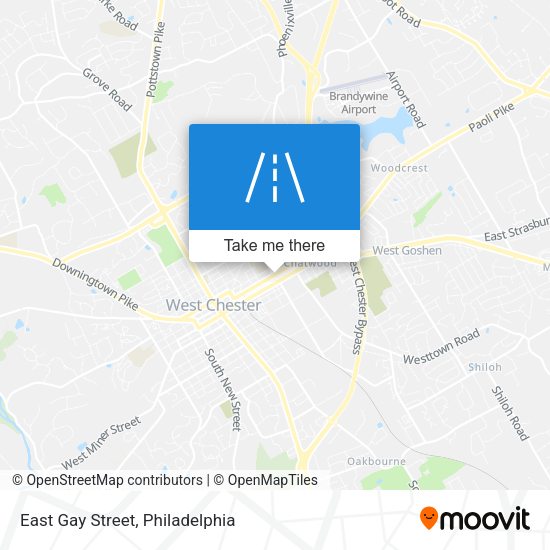 East Gay Street map