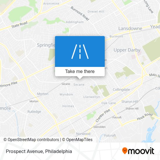 Mapa de Prospect Avenue