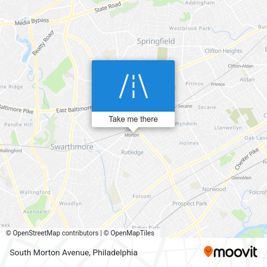 Mapa de South Morton Avenue