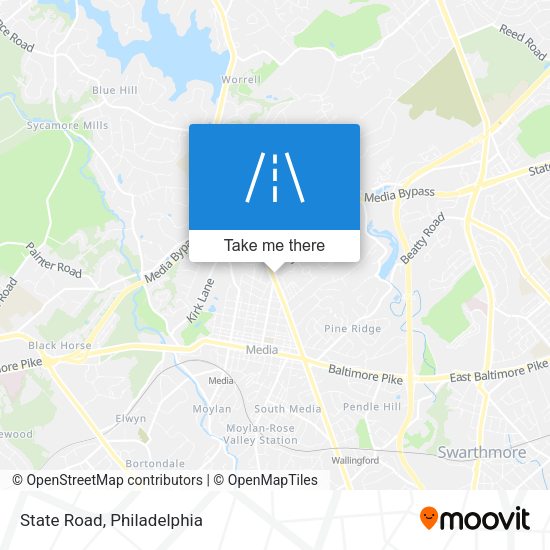 Mapa de State Road