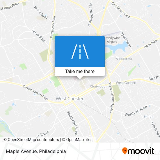 Mapa de Maple Avenue