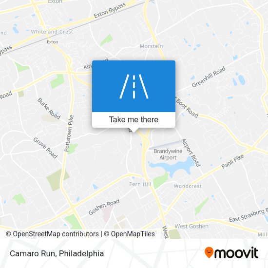 Camaro Run map