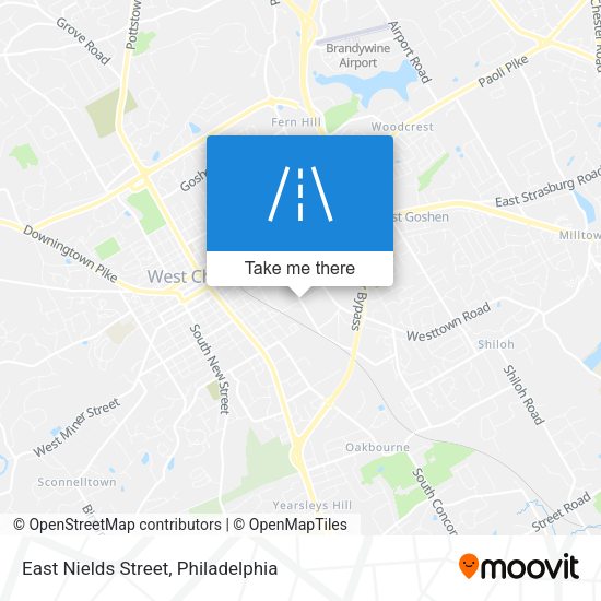 Mapa de East Nields Street