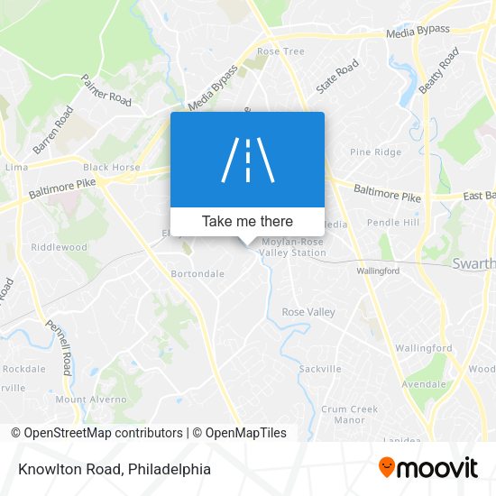 Mapa de Knowlton Road