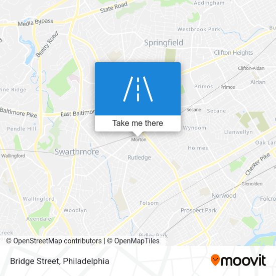 Bridge Street map