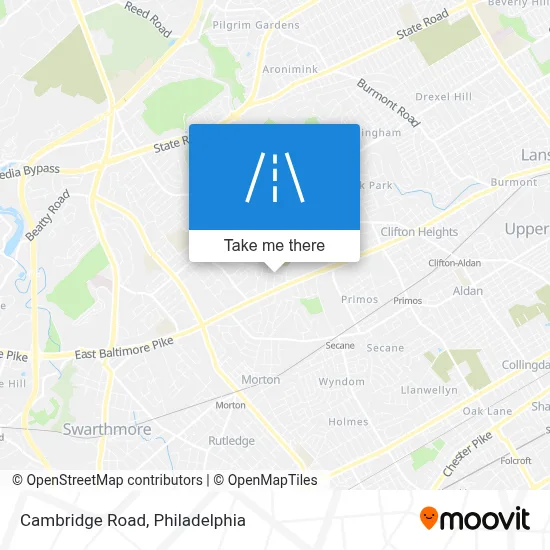 Cambridge Road map