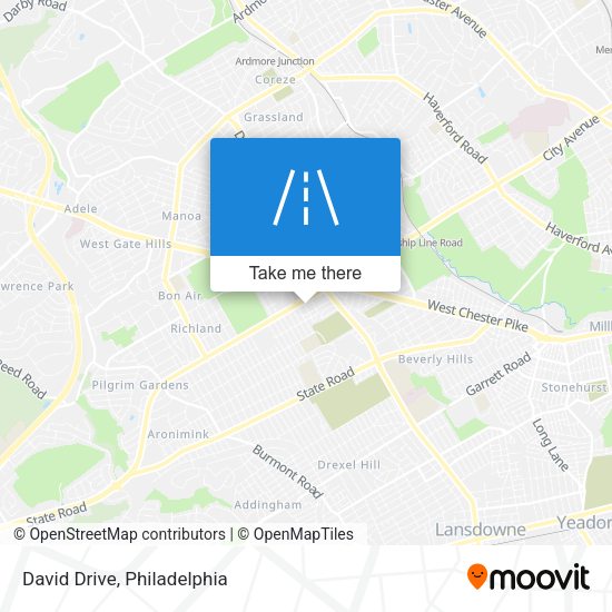 Mapa de David Drive