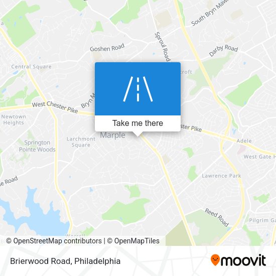 Brierwood Road map