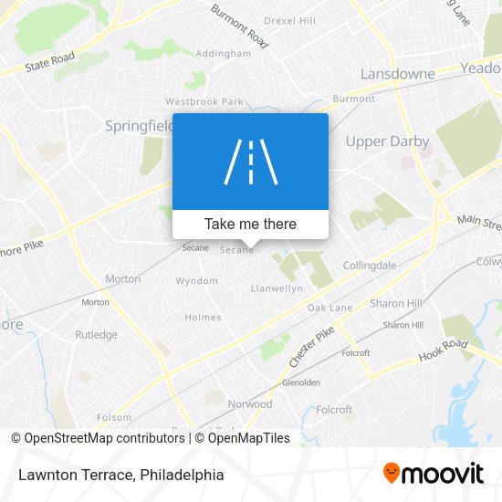 Mapa de Lawnton Terrace