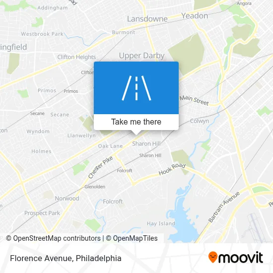 Florence Avenue map