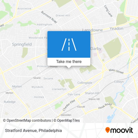 Mapa de Stratford Avenue