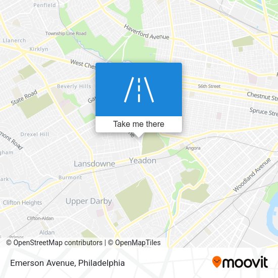 Emerson Avenue map
