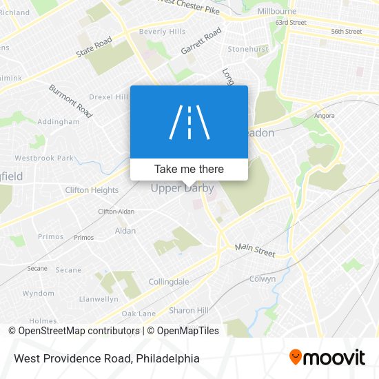 Mapa de West Providence Road
