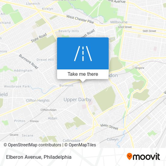 Mapa de Elberon Avenue
